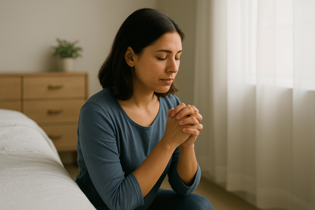 oração guiada para engravidar