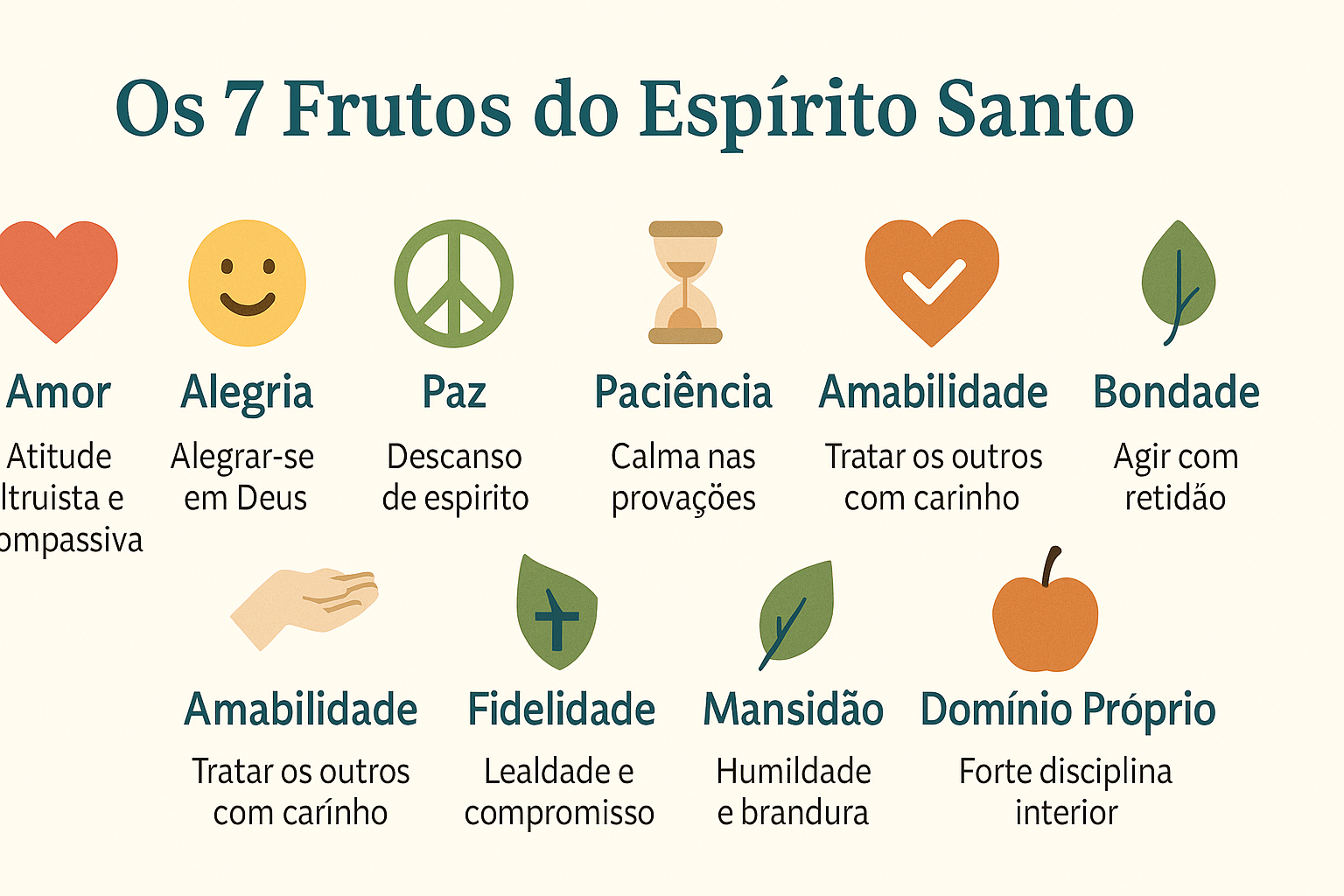 frutos do Espírito