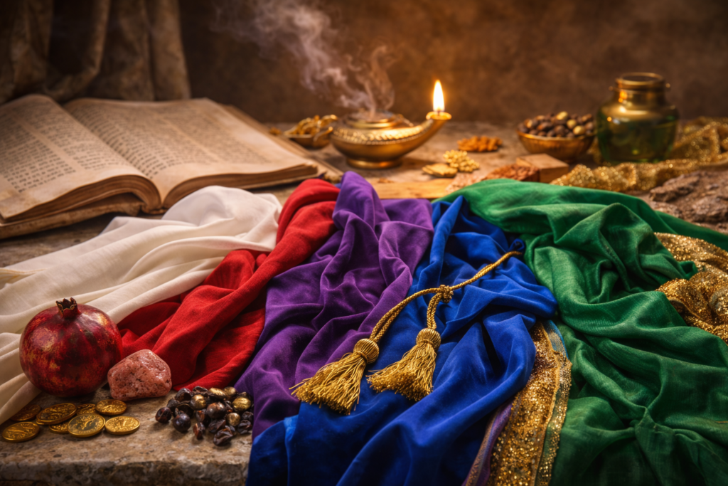 significado das cores na Bíblia