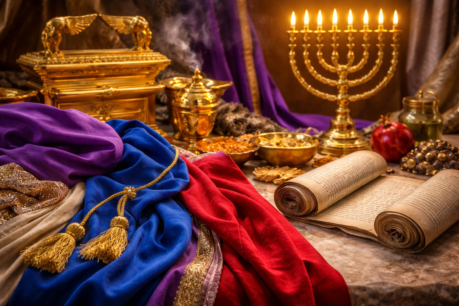 significado das cores na Bíblia